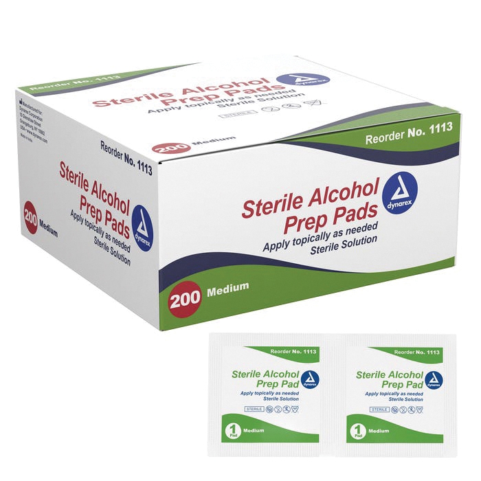 Ir Padボトル100 YYR用 Dynarex 1113 DYN01113 | UNITED Medical Supply Company